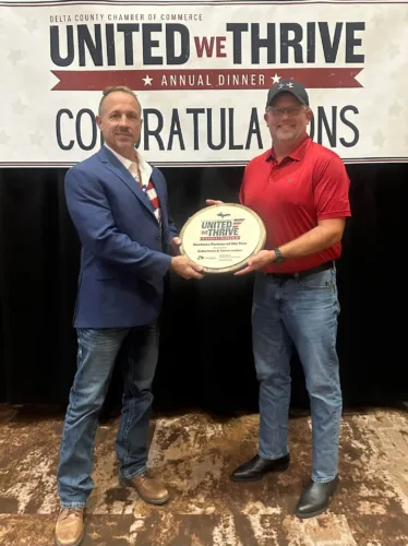 Delta Fence & Construction honored as Business Partner of the Year